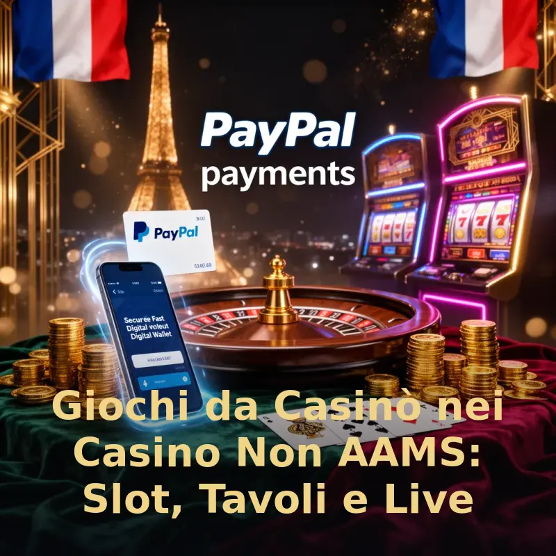 Giochi da Casinò nei Casino Non AAMS: Slot, Tavoli e Live